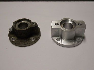 ALLIS CHALMERS TRACTOR PART OLD VS. NEW 2.JPG