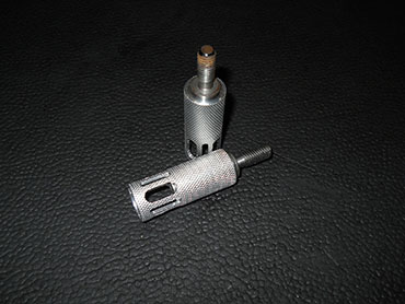 CUSTOM ADAPTED BRAKE PEDAL AND SHIFTER TIPS FOR A 2015 INDIAN SCOUT.JPG