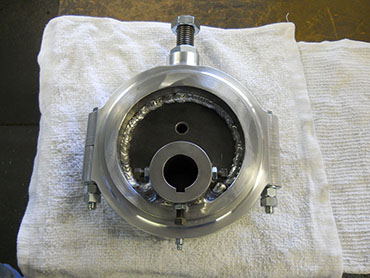 CUSTOM FABRICATED HUB & BILLET LOCKING COLLAR (ASSMEBLED).JPG