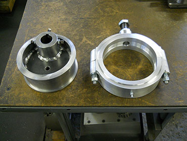 CUSTOM FABRICATED HUB & BILLET LOCKING COLLAR 1.JPG