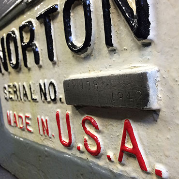 Close up of Manufacturers Date on Norton 6x12 Surface Grinder (MFG'D 1942).jpg