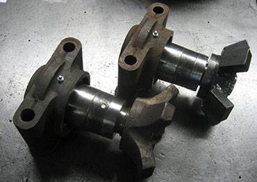 WRIST BEARING NUT OLD VS. NEW (INSTALLED).JPG